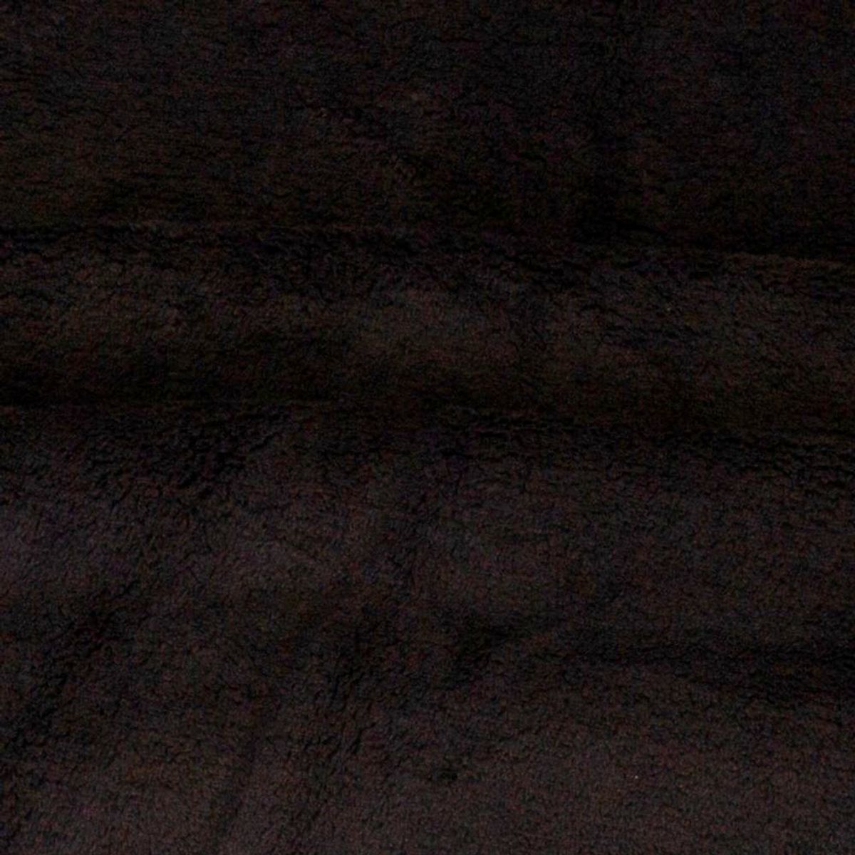 70 cm Luksusfleece - sort
