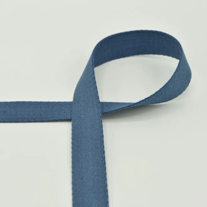 Hovedbilde Webbing, soft, 25 mm, jeansblå