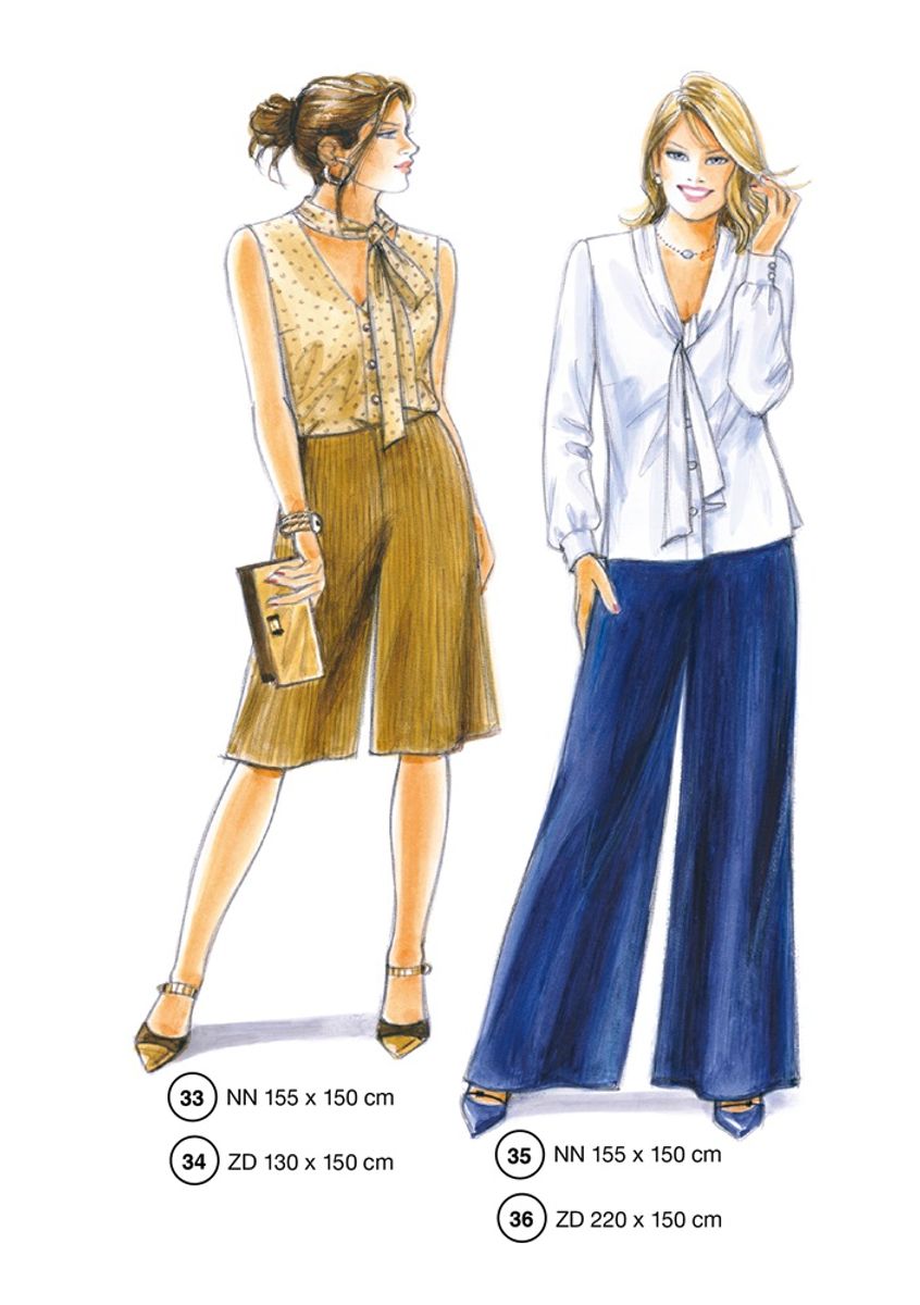 Lutterloh - nr. 36 - Classic 6 - pluss size mønster