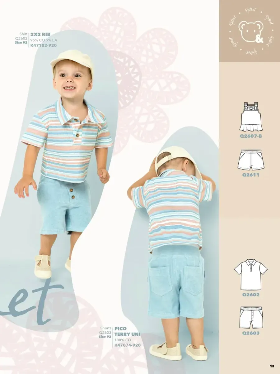 Mønsterblad - Qjutie & the Qjutest 2026