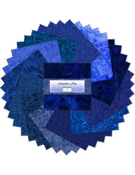 Bilde av Sapphire Sky - Charm Pack
