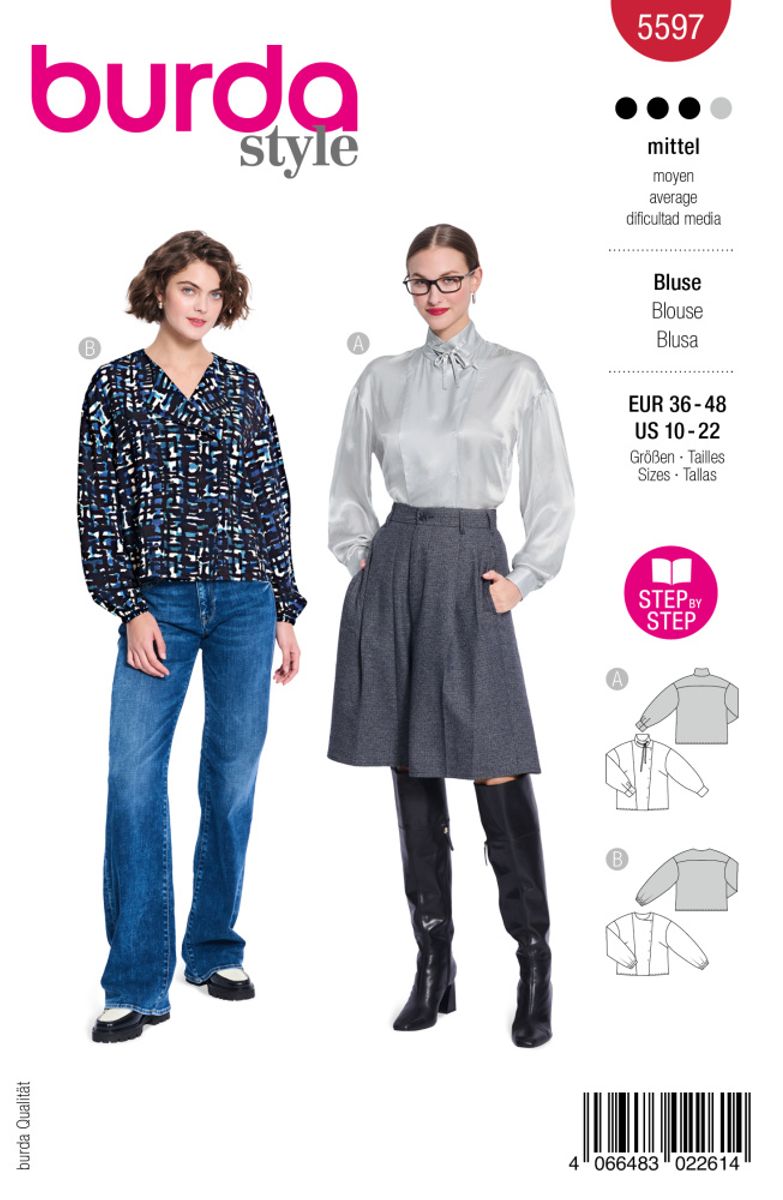 5597 - Burda - bluse