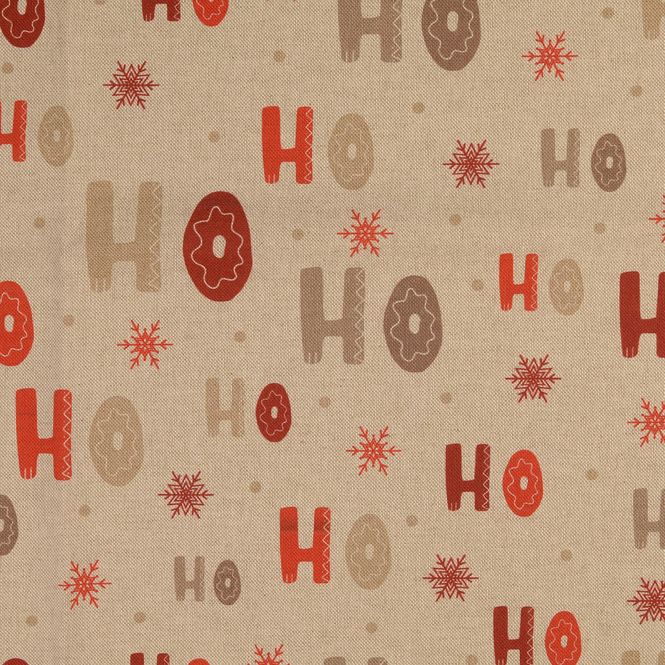 Hovedbilde Linlook jul - 'ho' på linfarget