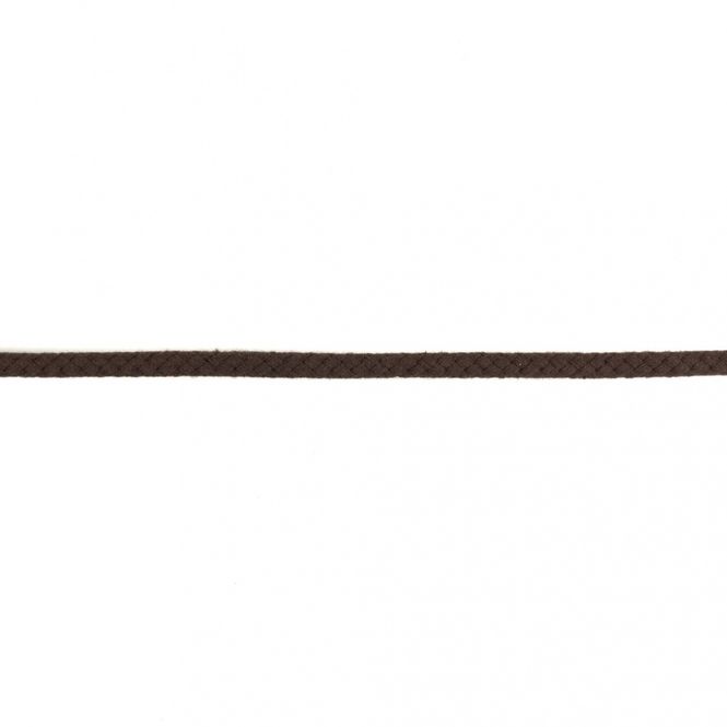 Hovedbilde Snor, rund, 5 mm - mørk brun