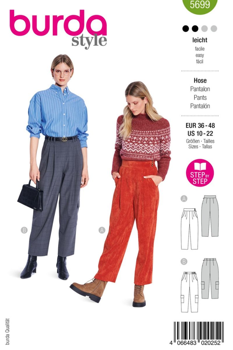 5699 - Burda - bukse