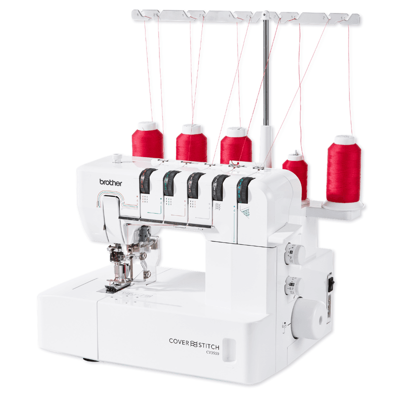 Brother CV3550 dobbel side Coverstitchmaskin TopCover